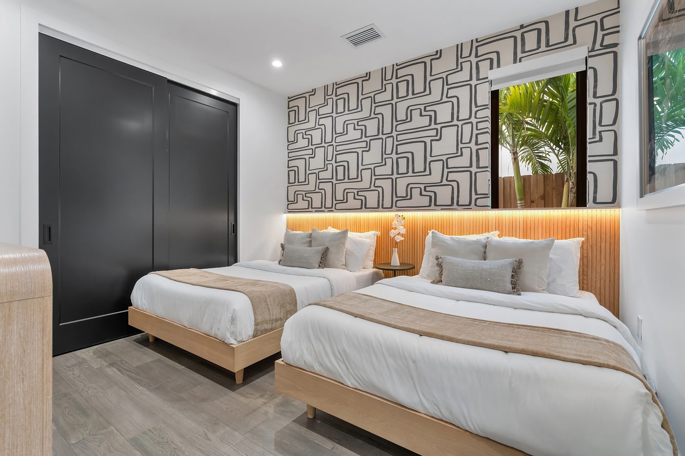 Design District Home — Vacation Rental  ·  Design District, Miami — interior design by Naomi Satya Interiors