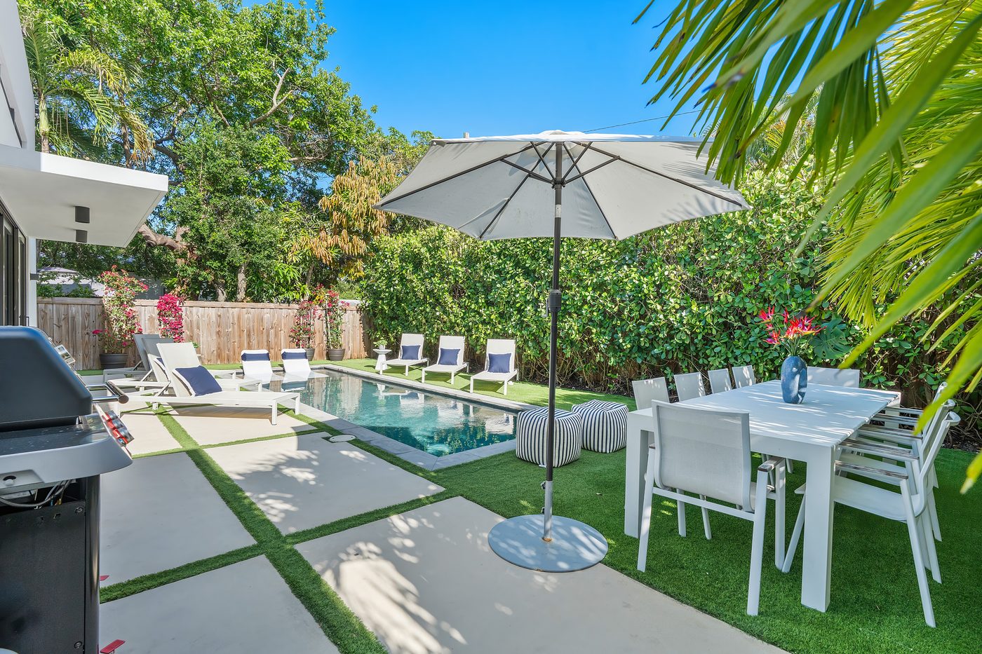 Design District Home — Vacation Rental  ·  Design District, Miami — interior design by Naomi Satya Interiors