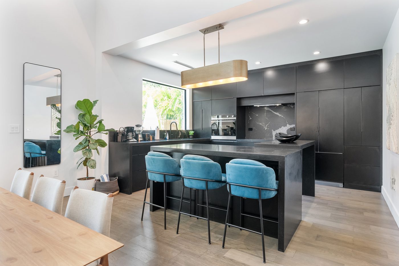 Design District Home — Vacation Rental  ·  Design District, Miami — interior design by Naomi Satya Interiors