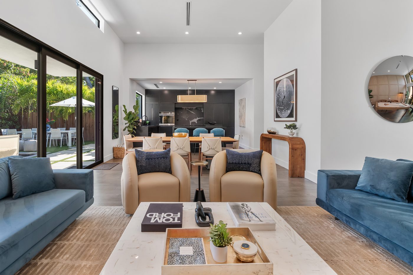 Design District Home — Vacation Rental  ·  Design District, Miami — interior design by Naomi Satya Interiors