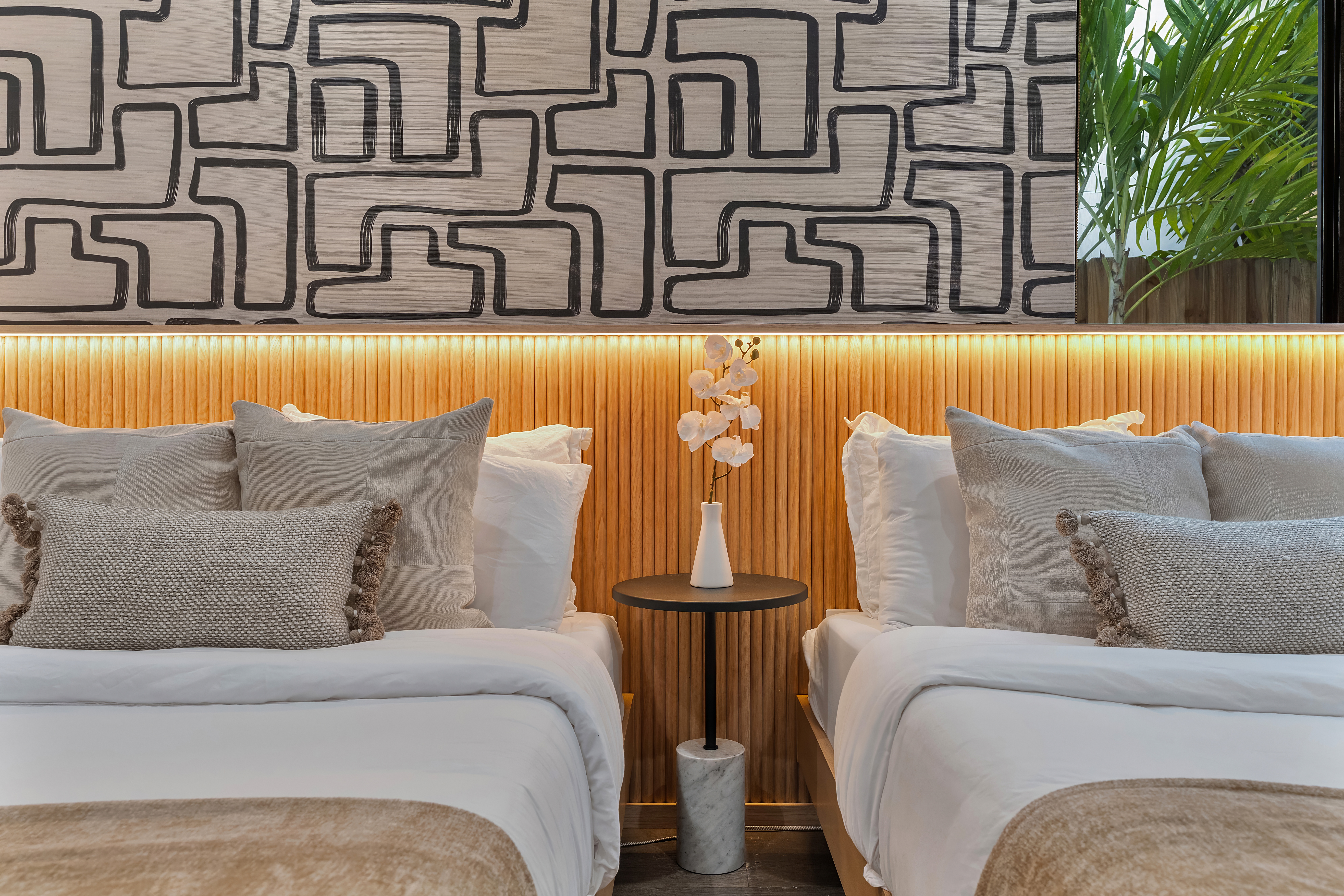 Twin bedroom design — Naomi Satya Interiors